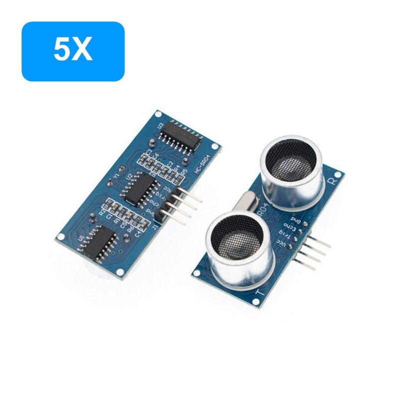 5 x Módulo Ultrassonico Hc-sr04
