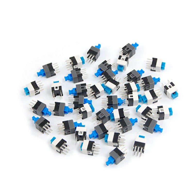 Push Button com Trava 6 Pinos para Protoboard - Imagem 6