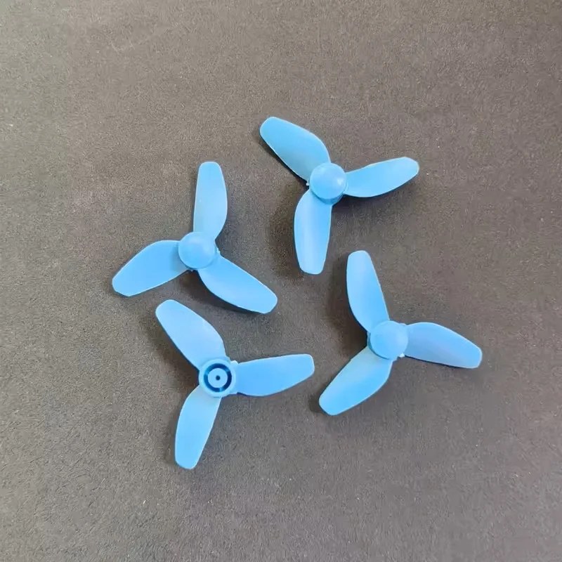 Hélice 3 Pás 16mm Azul para Drone