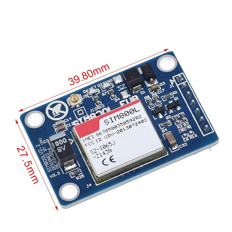 Módulo GSM/GPRS SIM800L com Antena - Imagem 5
