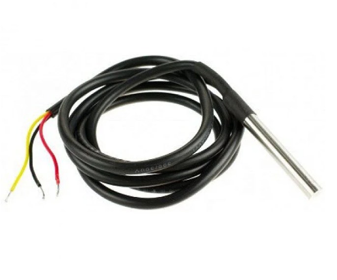 Sensor de Temperatura à Prova d'Água DS18B20 — Cabo 2 m