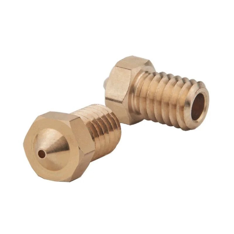 Bico Nozzle MK8 Latão 0,8mm para Filamento 1,75mm
