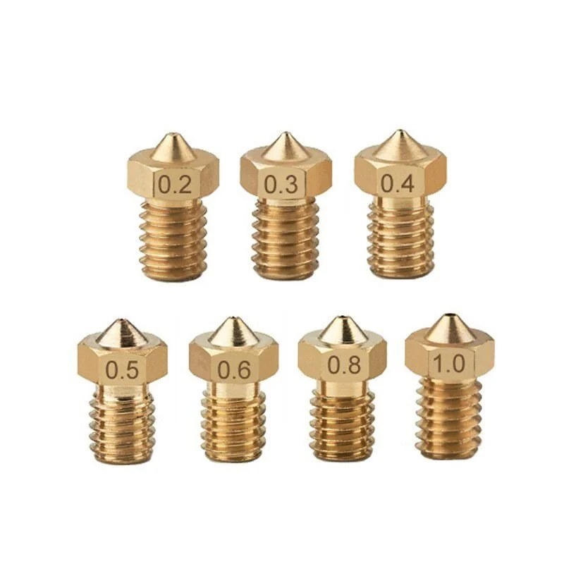 Bico Nozzle MK8 Latão 0,4mm para Filamento 1,75mm - Imagem 4