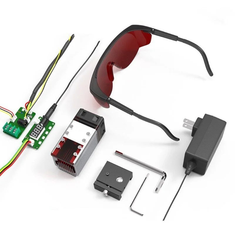 Módulo Laser NEJE 80W TTL 445-450nm para CNC - Imagem 4