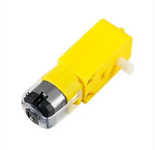 Motor Dc 3 6v com Eixo Simples e caixa de redução p_ robótic