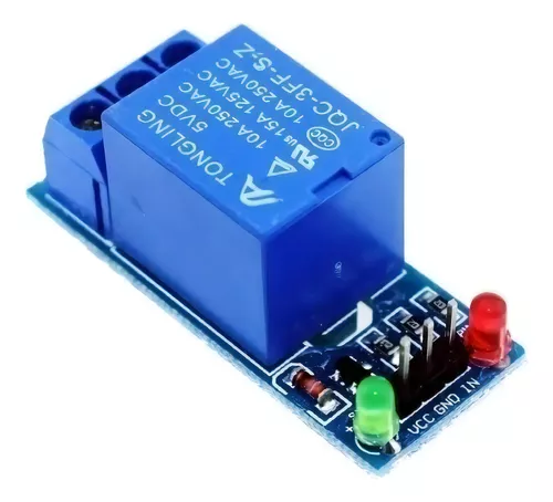 Módulo Relé 1 Canal 5V 10A com Led Indicador - Imagem 2