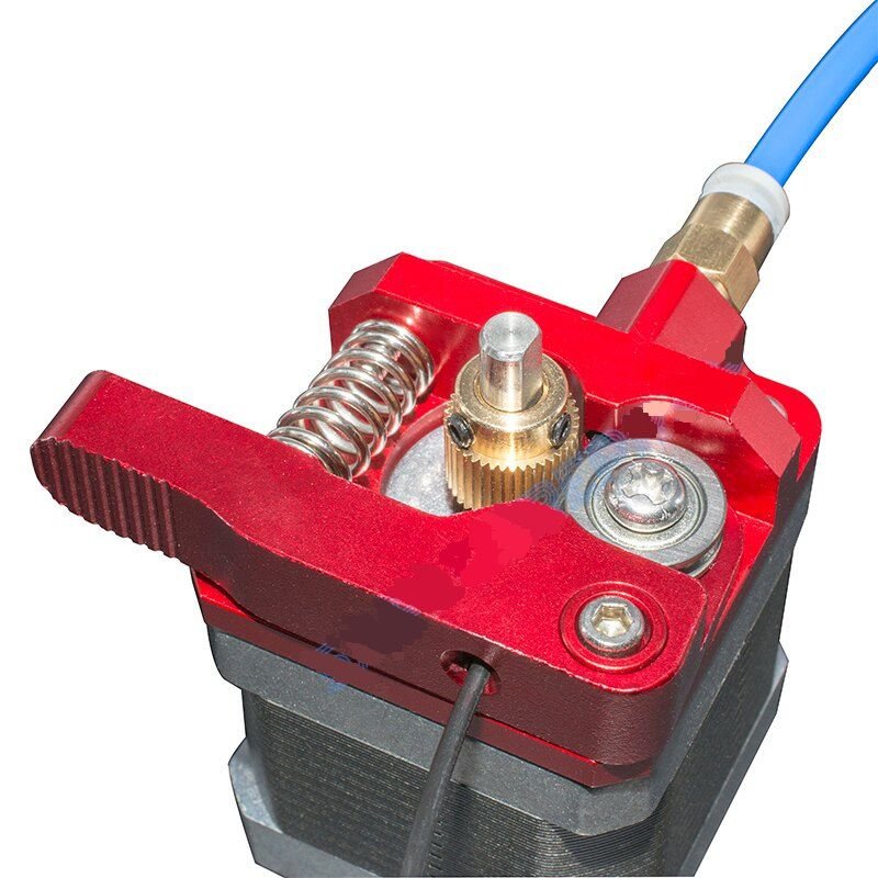 Extrusora MK8 extruder para impressora 3d Vermelha - Imagem 2