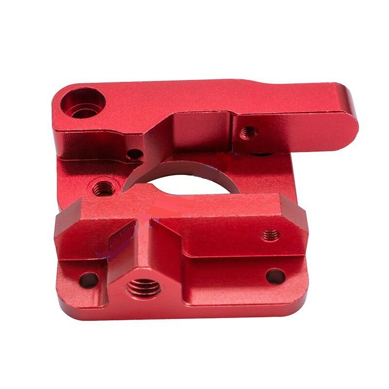 Extrusora MK8 extruder para impressora 3d Vermelha - Imagem 4