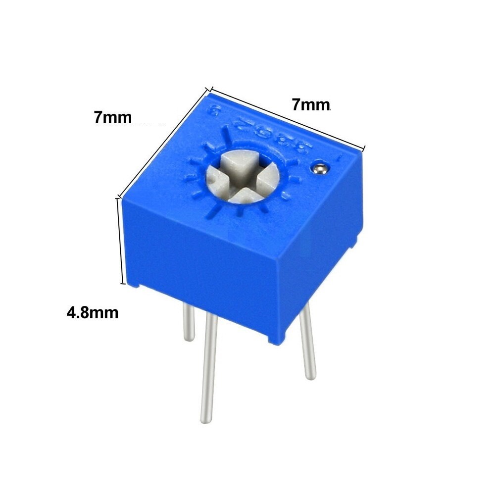 Trimpot 3386 100K Ohm - Imagem 2