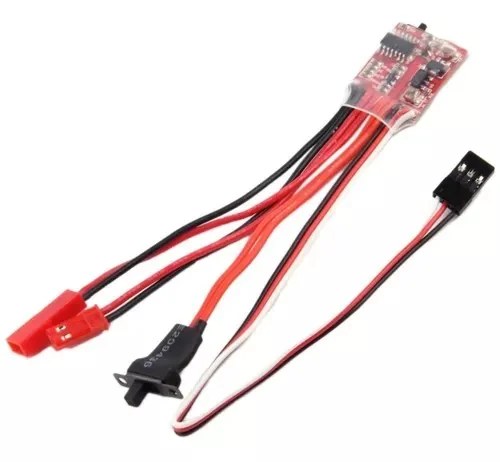 ESC Brushed 20A para Motor com Escovas