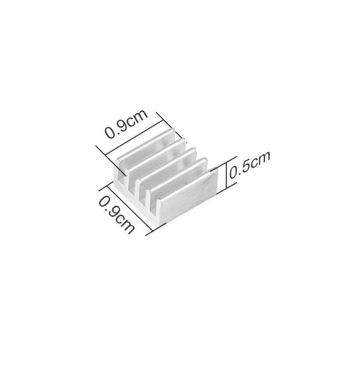 Dissipador de Calor para Driver A4988 e DRV8825