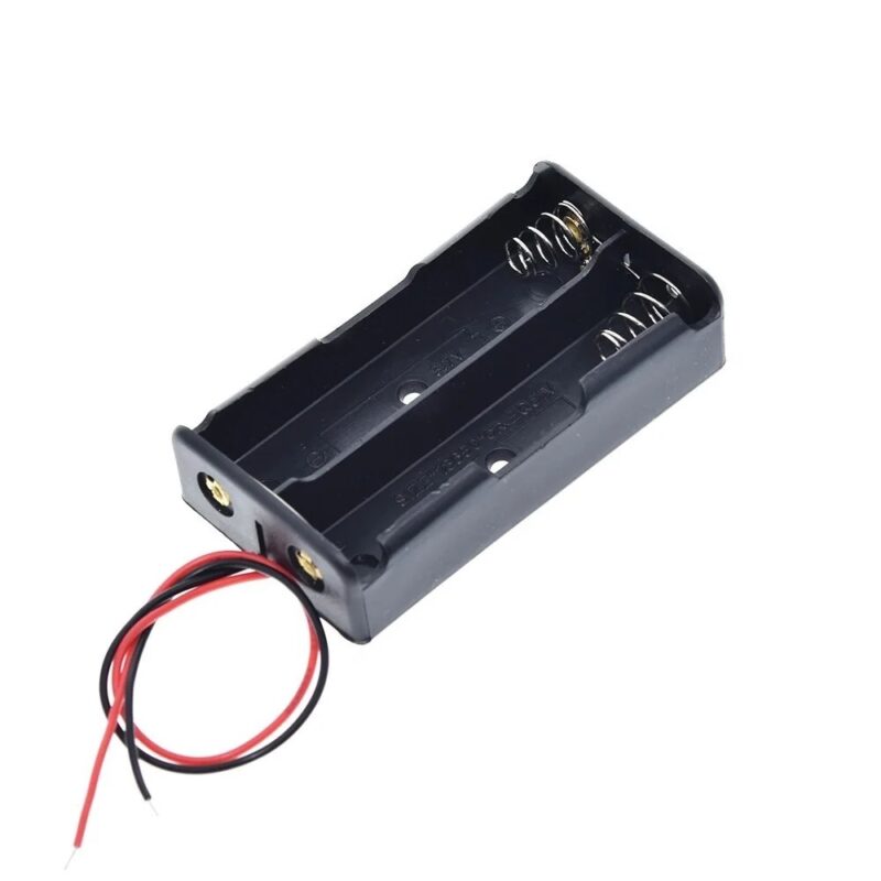 Suporte Case para 2 Pilhas AA