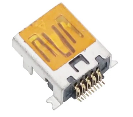 Conector Mini USB Tipo B Fêmea 10 Pinos SMT/DIP