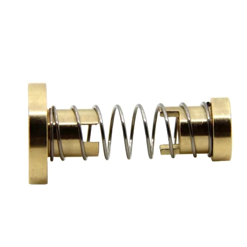 Castanha Anti-Folga TR8 Passo 8mm Cobre Flangeada - Imagem 2
